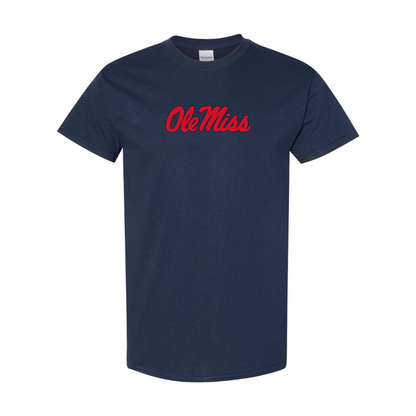 Men's Mississippi Rebels Logo Cotton T-Shirt