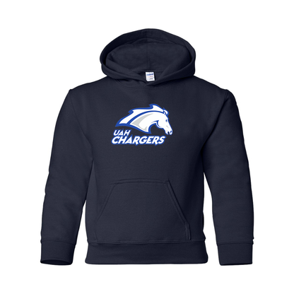 Youth Alabama Huntsville Chargers Gildan Heavy Blend  Hooded Sweatshirt