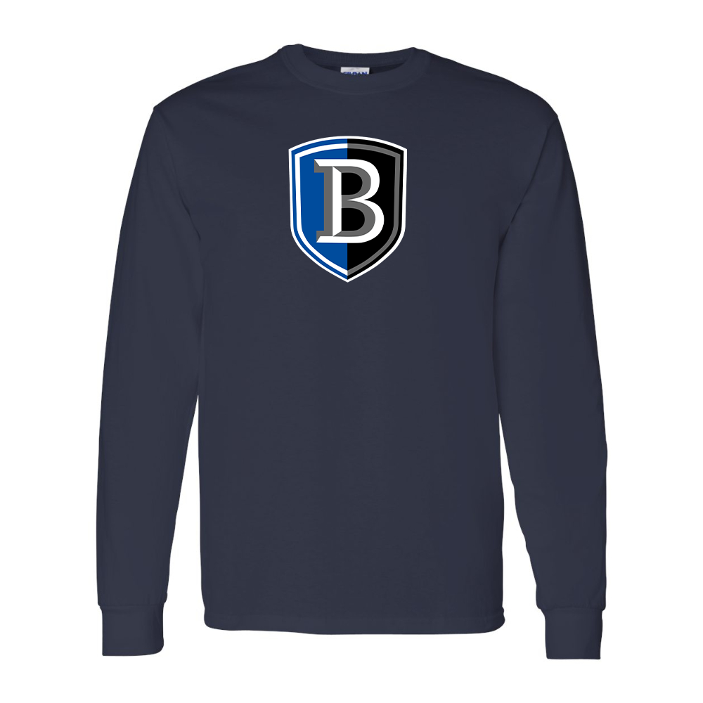 Men's   Bentley Falcons  Gildan Heavy Cotton Long Sleeve T-Shirt