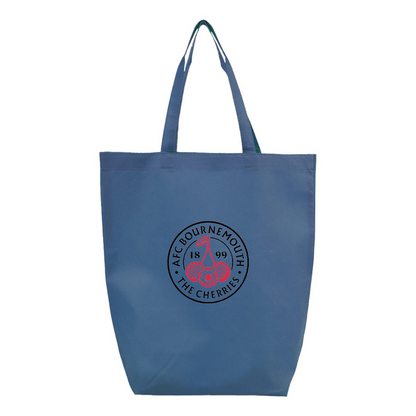 AFC Bournemouth Soccer Logo Q-Tees Non-Woven Gusset Bottom Tote