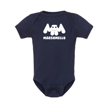 Marshmello  Logo Baby Onesie Romper