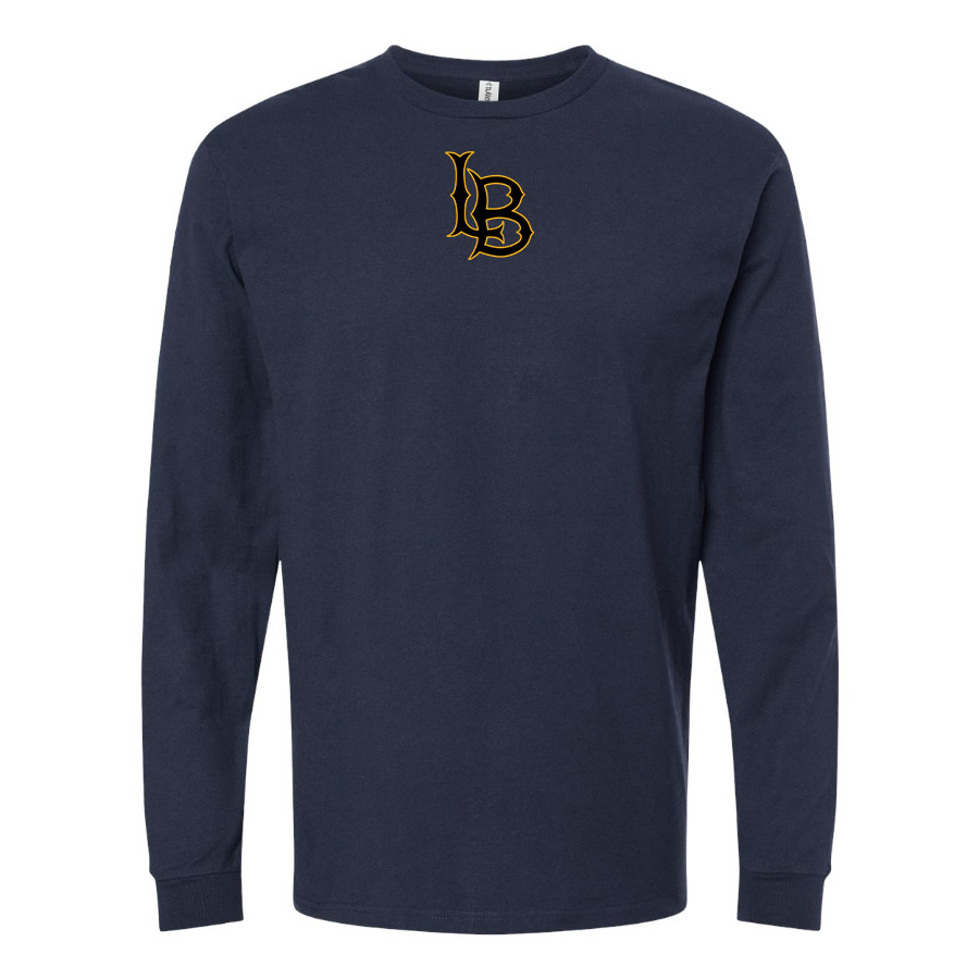 Youth Long Beach State 49ers Logo Cotton Long Sleeve T-Shirt