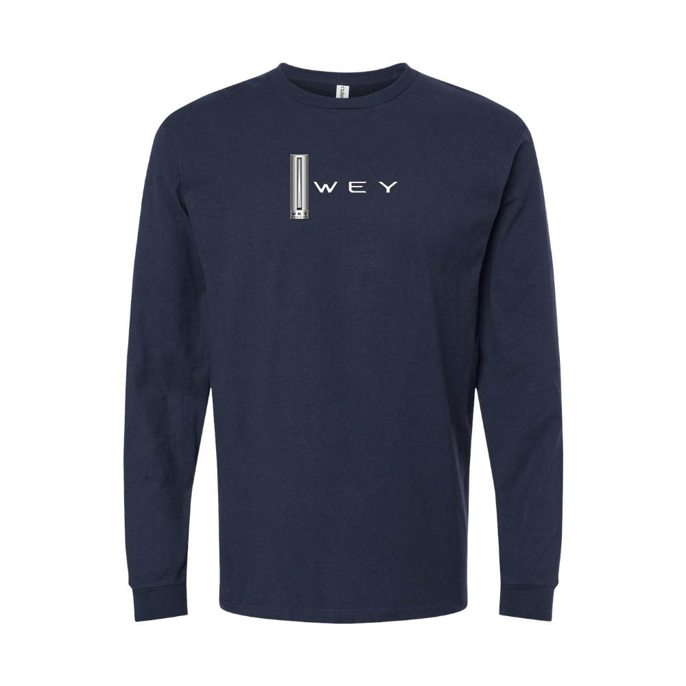 Men's WEY Logo Long Sleeve T-Shirt