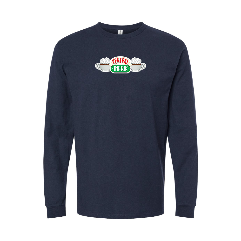 Youth Central Perk Logo Cotton Long Sleeve T-Shirt
