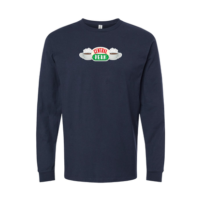 Youth Central Perk Logo Cotton Long Sleeve T-Shirt