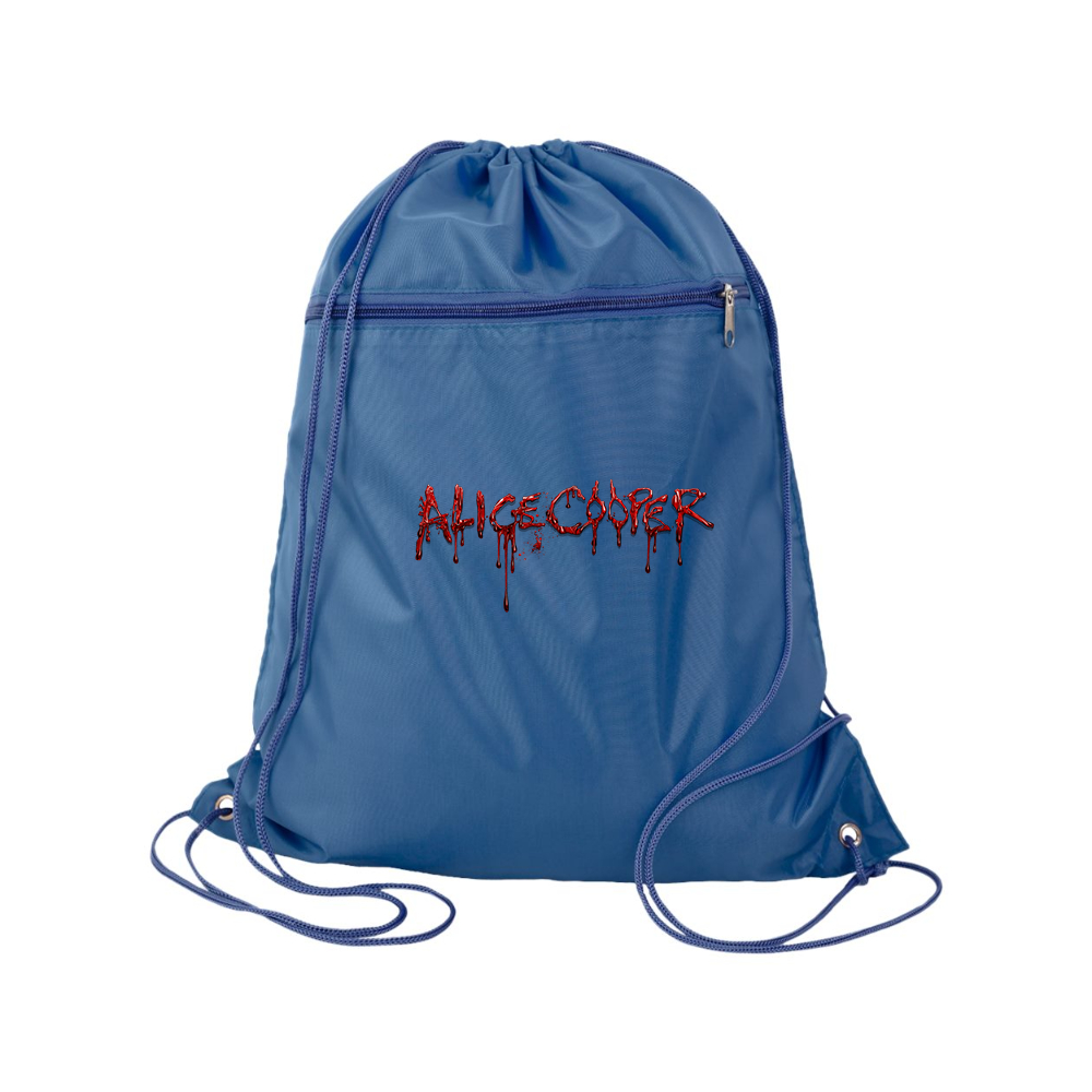 Alice Cooper Logo Q-Tees - Polyester Cinchpack