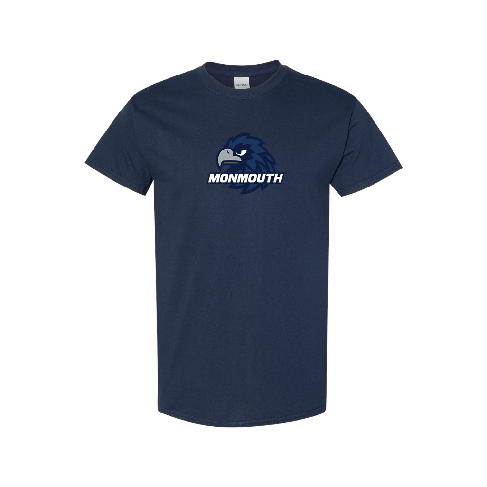 Men's Monmouth Hawks Logo Cotton T-Shirt