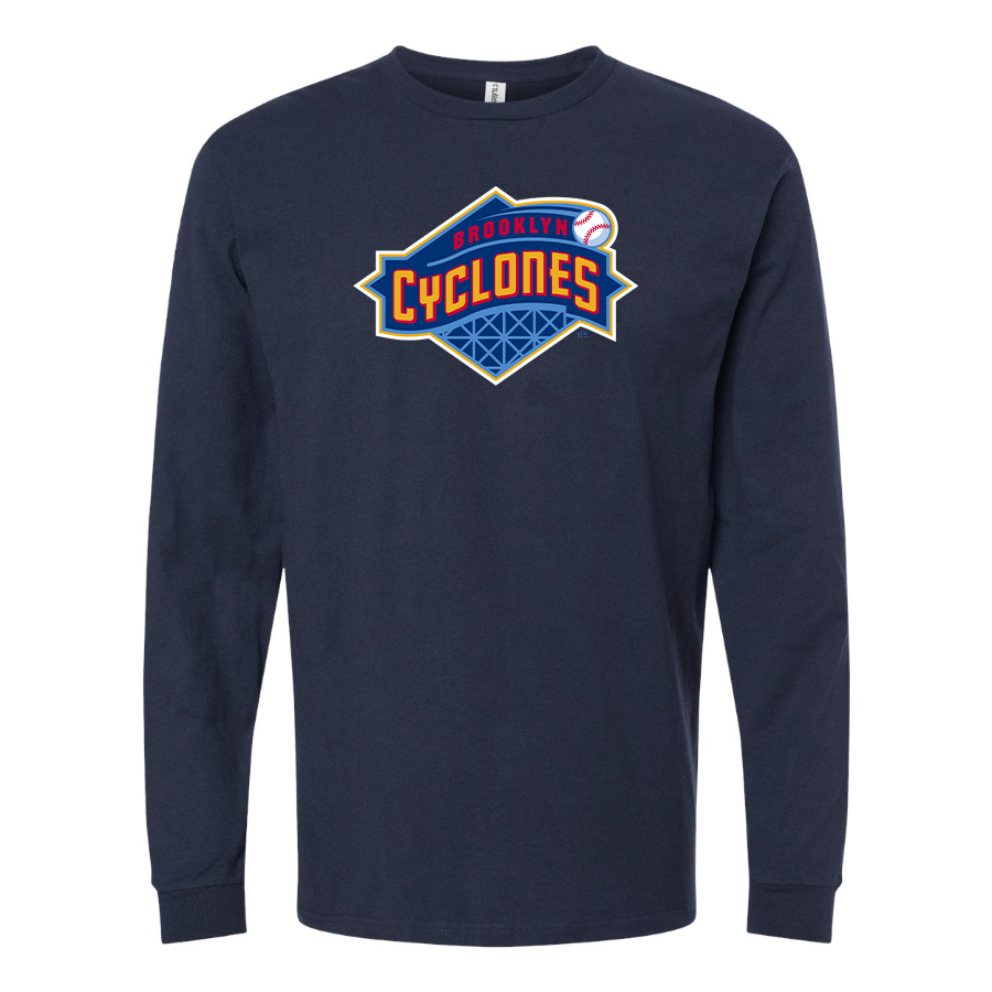 Youth Brooklyn Cyclones  Logo Long sleeves