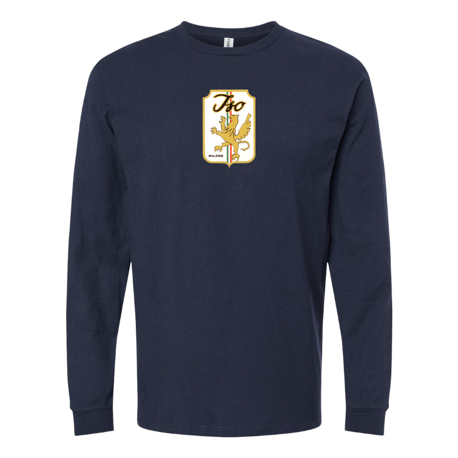 Men's  Iso Logo Cotton Long Sleeve T-Shirt