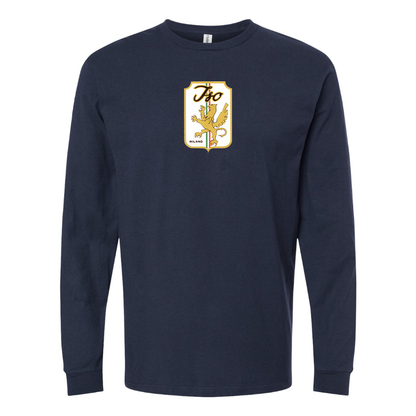 Men's  Iso Logo Cotton Long Sleeve T-Shirt