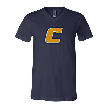 Chattanooga Mocs BELLA  CANVAS - Jersey V-Neck T-Shirt