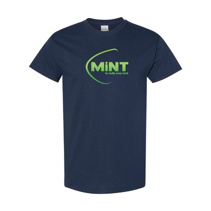 Men's Mint Radio Logo Cotton T-Shirt