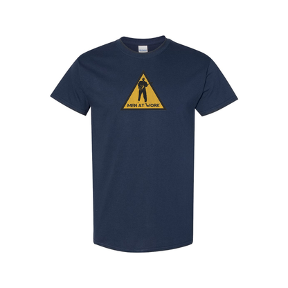 Men's Men at Work Logo Cotton T-Shirt