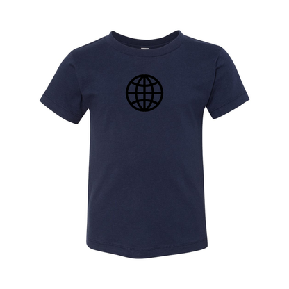 Internet Globe BELLA  CANVAS Toddler Jersey Tee