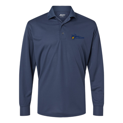 Men's California Baptist Lancers Paragon Prescott Long Sleeve Polo