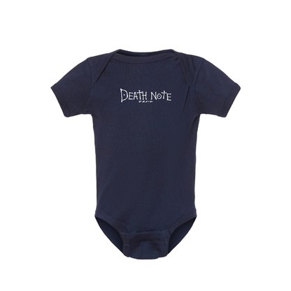 Death Note Logo Baby Romper Onesie