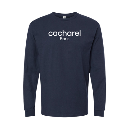 Youth Cacharel Logo Cotton Long Sleeve T-Shirt