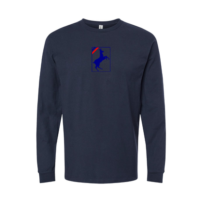 Youth Auverland Logo Cotton Long Sleeve T-Shirt