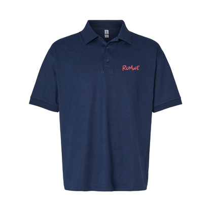 Men's Romwe Logo Dry Blend Polo