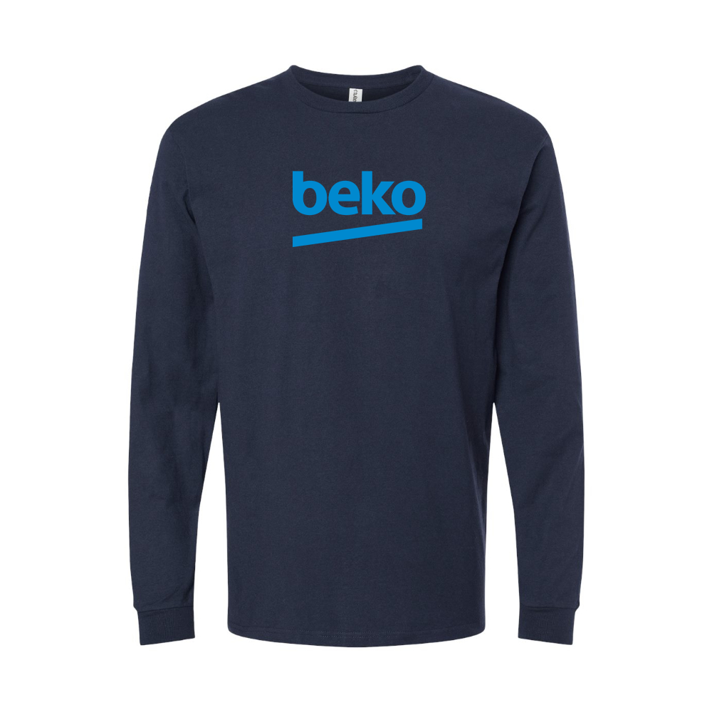 Youth Beko Logo Cotton Long Sleeve T-Shirt
