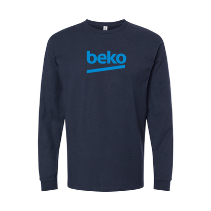 Youth Beko Logo Cotton Long Sleeve T-Shirt