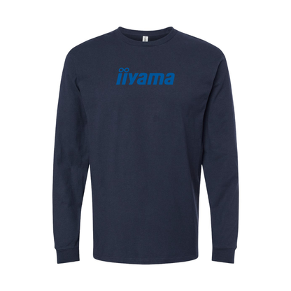Men's Iiyama Logo Long Sleeve T-Shirt