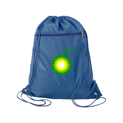 BP Oil Logo Q-Tees - Polyester Cinchpack