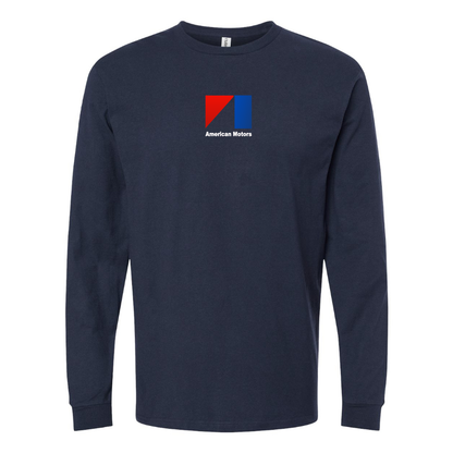 Men's AMC  Logo Cotton Long Sleeve T-Shirt