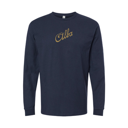 Youth Automobiles Alba Logo Cotton Long Sleeve T-Shirt