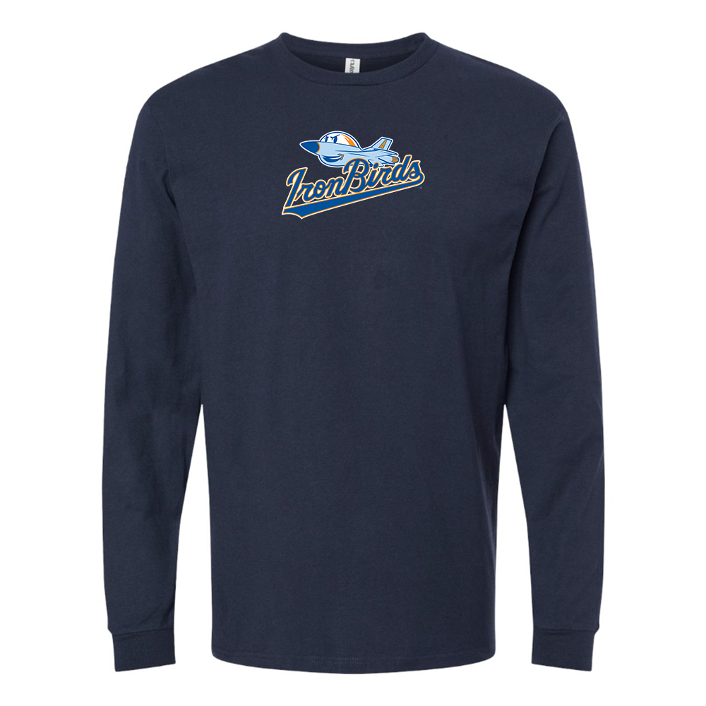 Men's Aberdeen IronBirds Logo Long Sleeve T-Shirt
