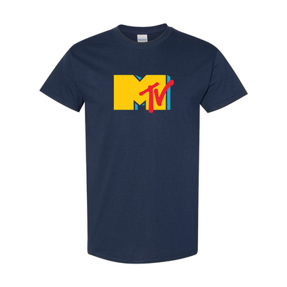 Men's MTV Logo Cotton T-Shirt