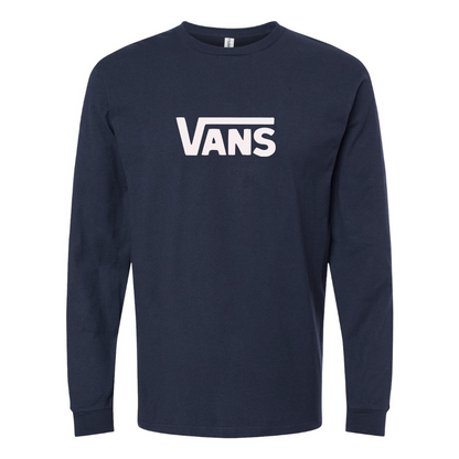 Youth Vans Logo Cotton Long Sleeve T-Shirt