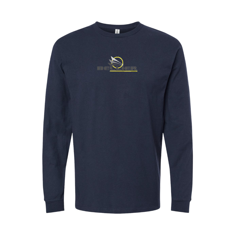 Men's Bellier Automobiles Logo Long Sleeve T-Shirt