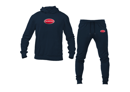 Men's Microcar Logo Hoodie Joggers Set