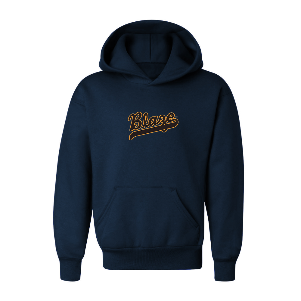 Youth Bakersfield Blaze Logo Pullover Hoodie