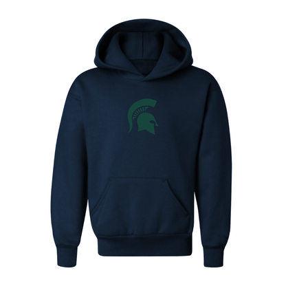 Youth Michigan State Spartans Logo Pullover Hoodie