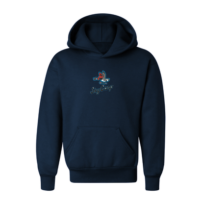 Youth Beloit Sky Carp Logo Pullover Hoodie