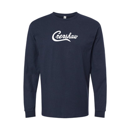 Youth Crenshaw Logo Cotton Long Sleeve T-Shirt