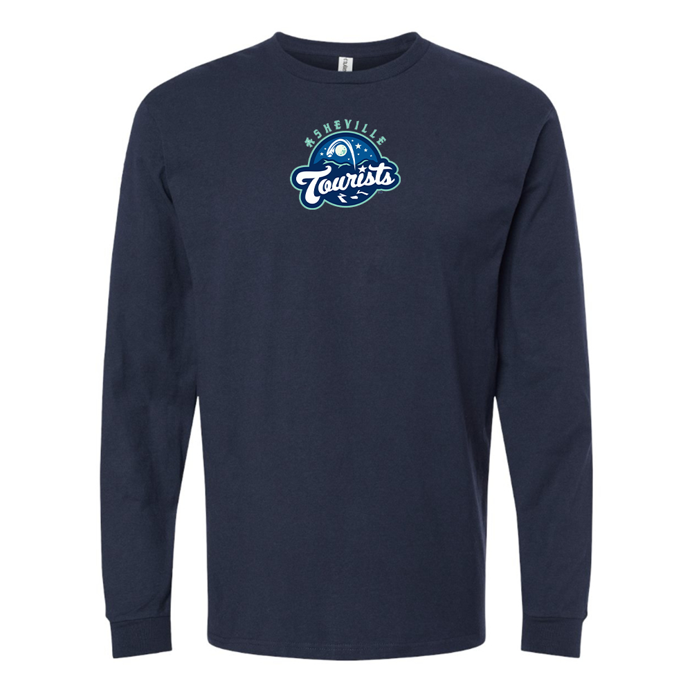 Men's Asheville Tourists Logo Long Sleeve T-Shirt
