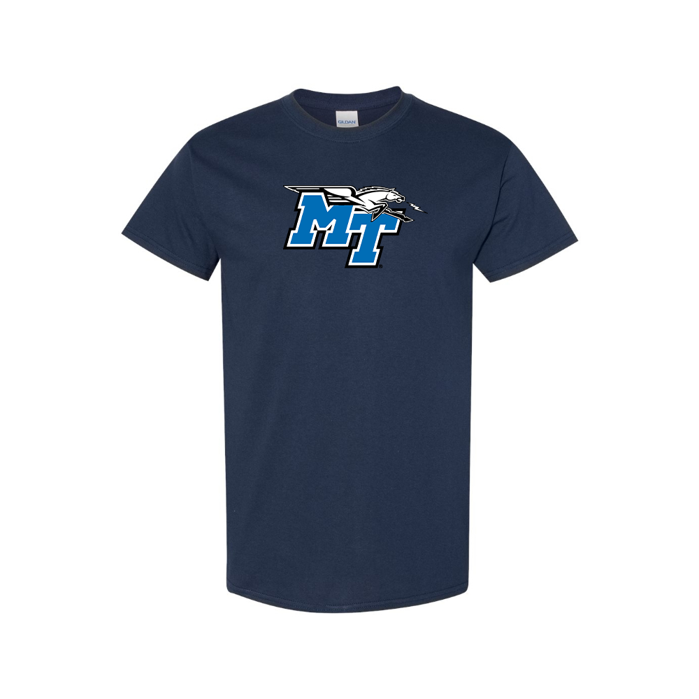 Men's Middle Tennessee Blue Raiders LogoCotton T-Shirt