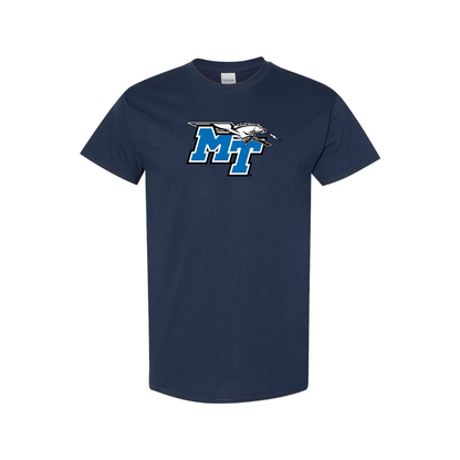 Men's Middle Tennessee Blue Raiders LogoCotton T-Shirt