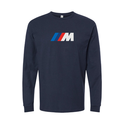 Youth BMW M Logo Cotton Long Sleeve T-Shirt