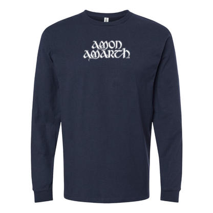 Youth Amon Amarth Logo Cotton Long Sleeve T-Shirt