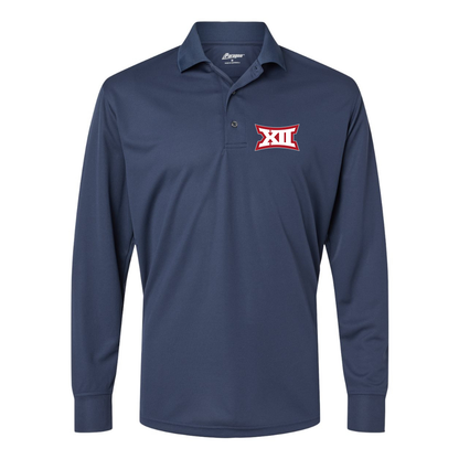 Men's  Big 12 Conference Paragon Prescott Long Sleeve Polo