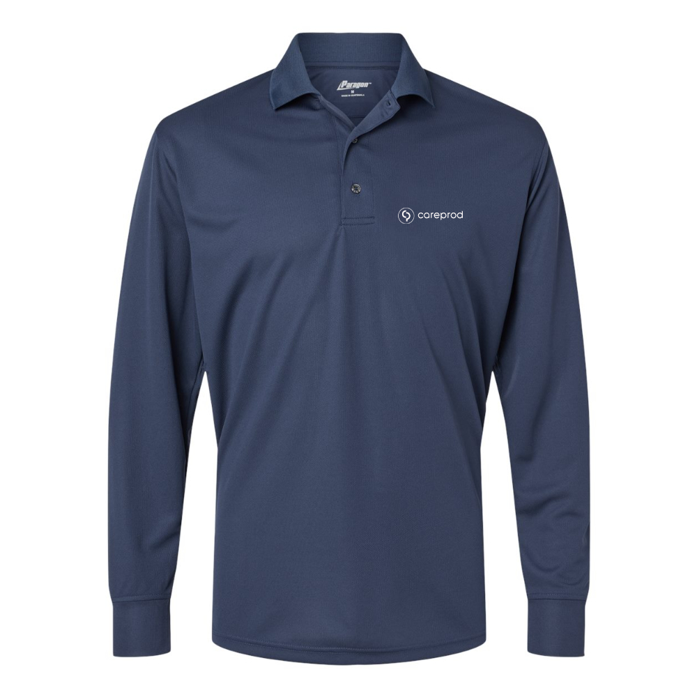 Men's  Careprod   Paragon Prescott Long Sleeve Polo