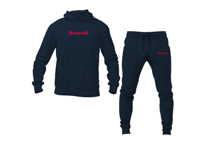 Men's Brandt Logo Hoodie Joggers Set