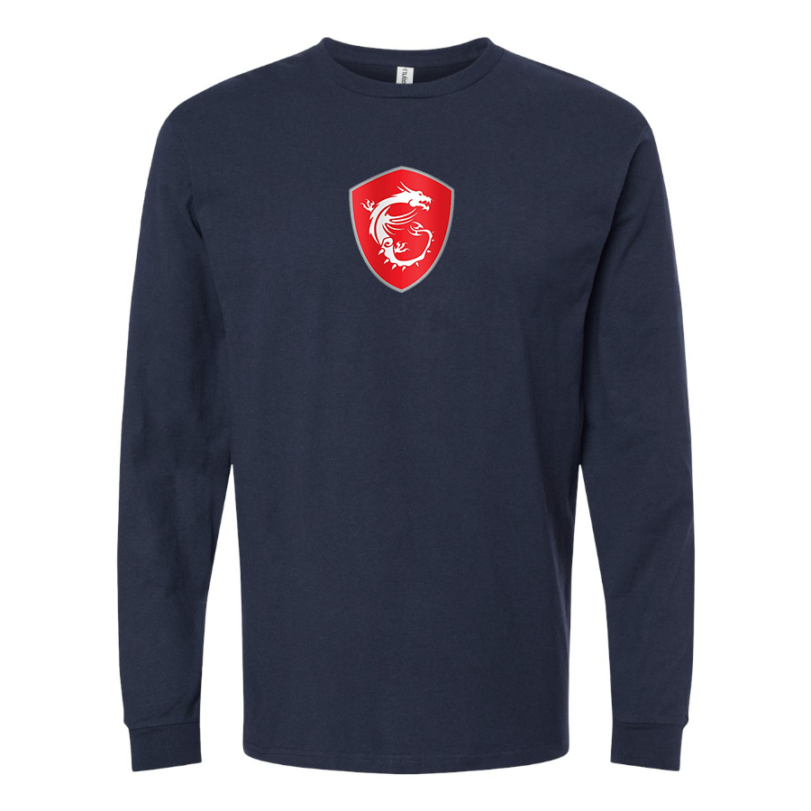 Youth MSI Symbol Logo Cotton Long Sleeve T-Shirt