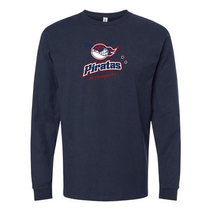 Youth Campeche Piratas Logo Long sleeves