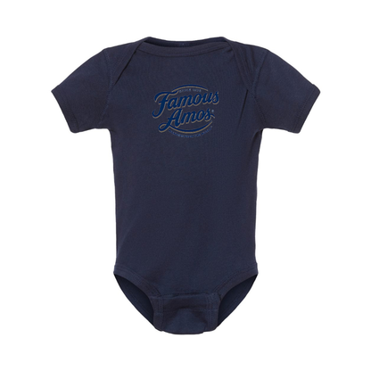 Famous Amos Logo Baby Onesie Romper