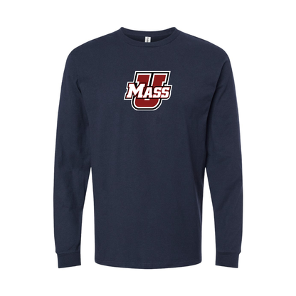 Youth Massachusetts Minutemen Logo Cotton Long Sleeve T-Shirt